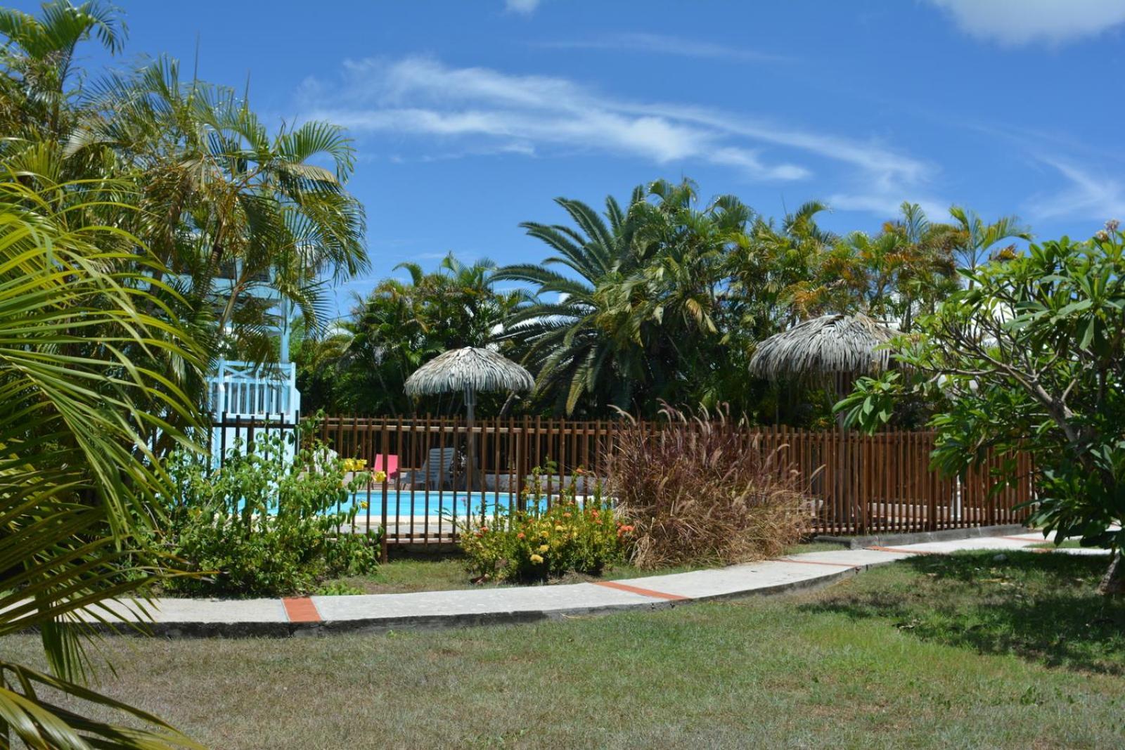 Bungalow La Papaye Bleue Residence Acces Piscine & Plage Saint-Francois  Exteriör bild