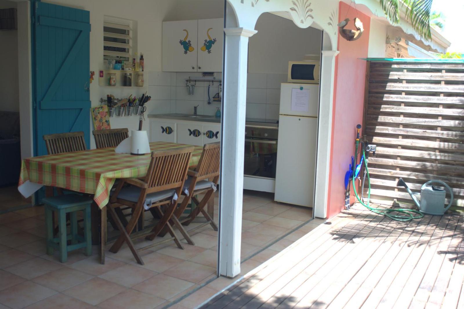 Bungalow La Papaye Bleue Residence Acces Piscine & Plage Saint-Francois  Exteriör bild