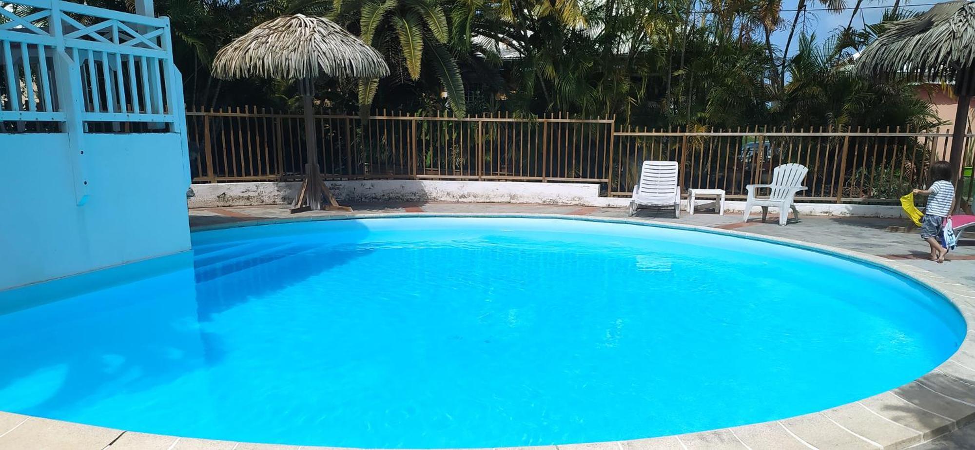 Bungalow La Papaye Bleue Residence Acces Piscine & Plage Saint-Francois  Exteriör bild