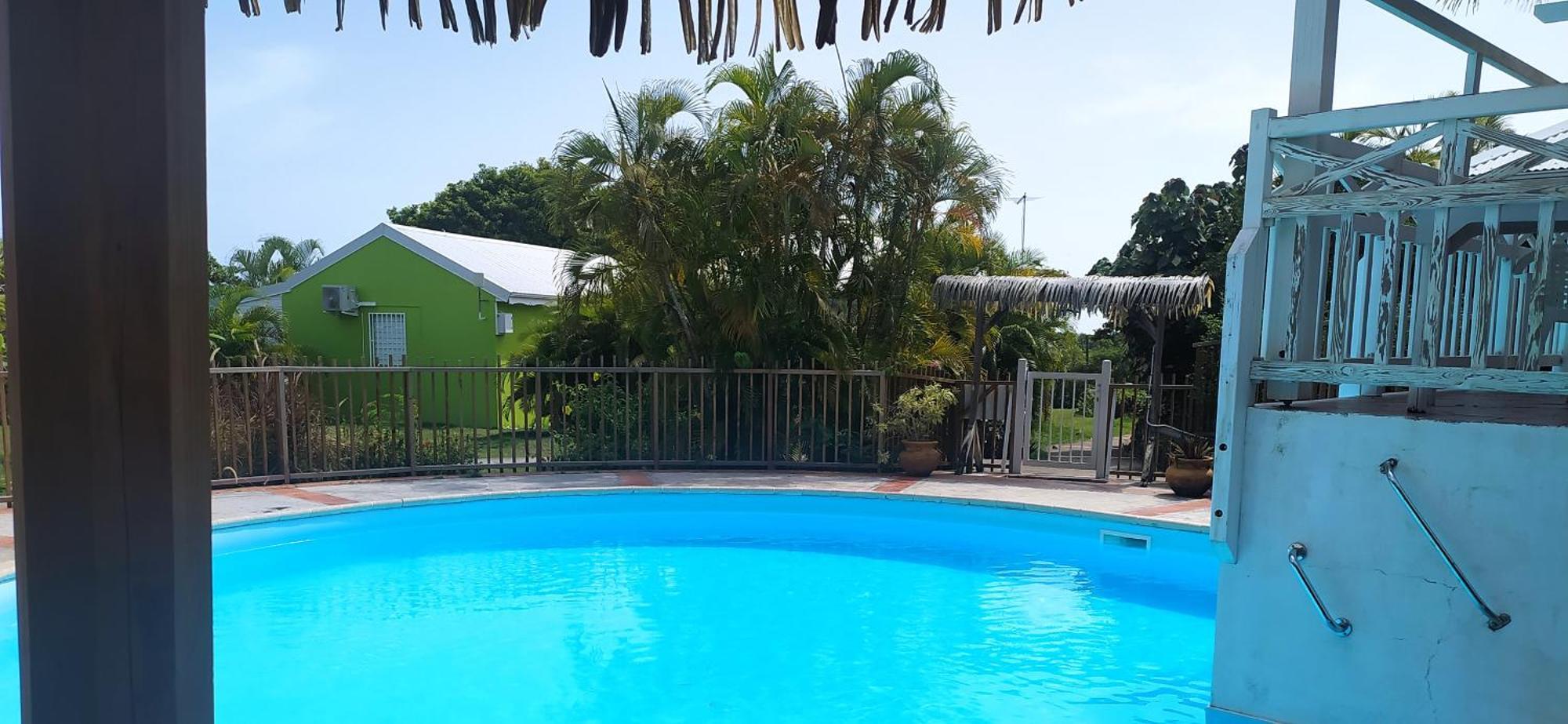 Bungalow La Papaye Bleue Residence Acces Piscine & Plage Saint-Francois  Exteriör bild